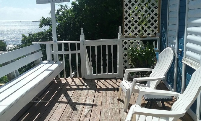 Culebra Pueblo Cottage | 2 BR House W/Studio Apartment ~ Beach Gear,Wifi, Netflix & Beautiful Bay Views
