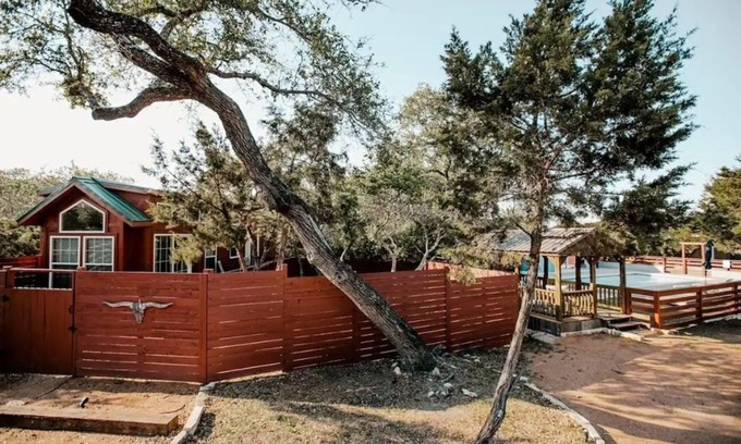 Austin Cabin | 2 cabins across from each other and a shared pool!