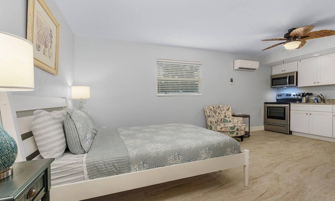 Matlacha Isles-Matlacha Shores Condo | 2 Person Studio with Patio - Island Paradise - Welcome to our stunning, newly renovated studio condo!