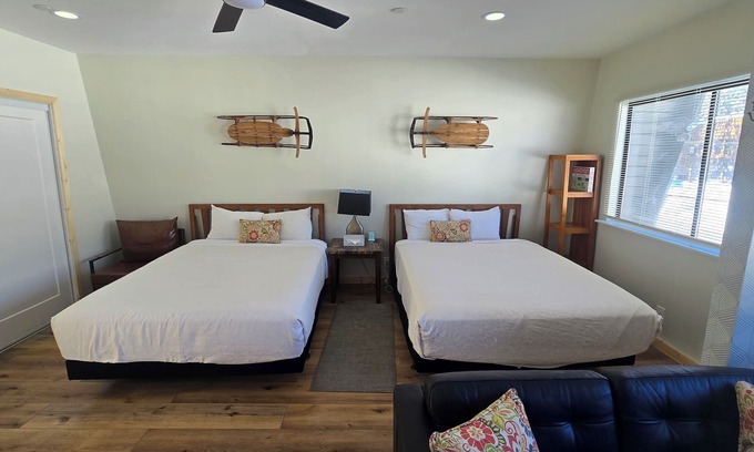 Mammoth Lakes Bed & Breakfast | 2 Queen Suite, Huge Deck, Free Breakfast!