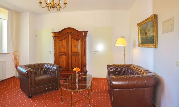 Ponitz am See Apartment | 2-room apartment no. 8, 45m², attic, south - Waldhaus Gronenberg