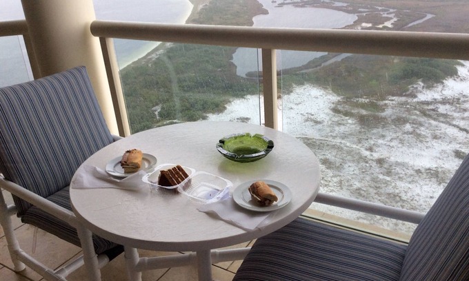 Pensacola Beach Condo | 20th floor 2nd Tower Views of both the Gulf & the Sound East Facing Highrise
