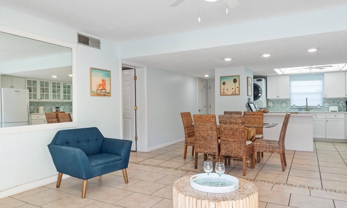 Avon By The Sea Condo | 2BR Sleeps 6 Beachfront Condo Poolfront BBQ Steps to Beach, the Pier and Dining