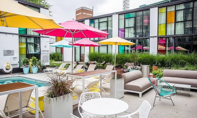 West Fens Hotel | 3 King Trailers w/Seasonal Pool, Live Entertainments, Art Pop-ups & Fenway Park