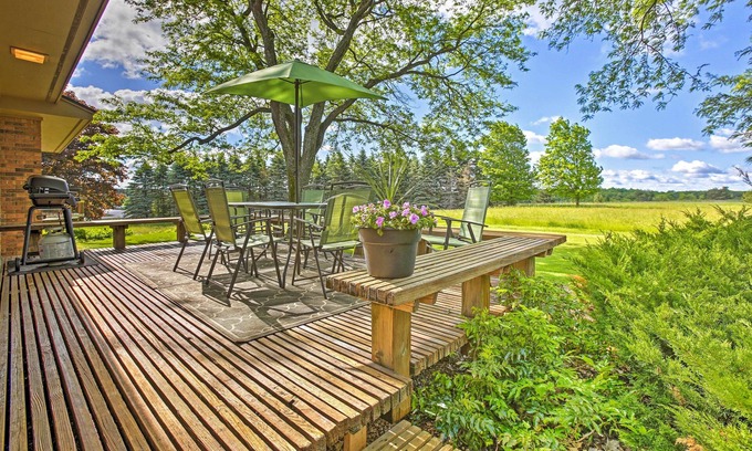 Traverse City House | 3 Mi to Silver Lake: Traverse City Home w/Deck