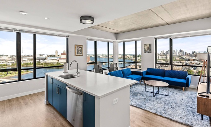 Assembly Square Apartment | 3BR 2BA Condo Spectacular Views in Every Direction