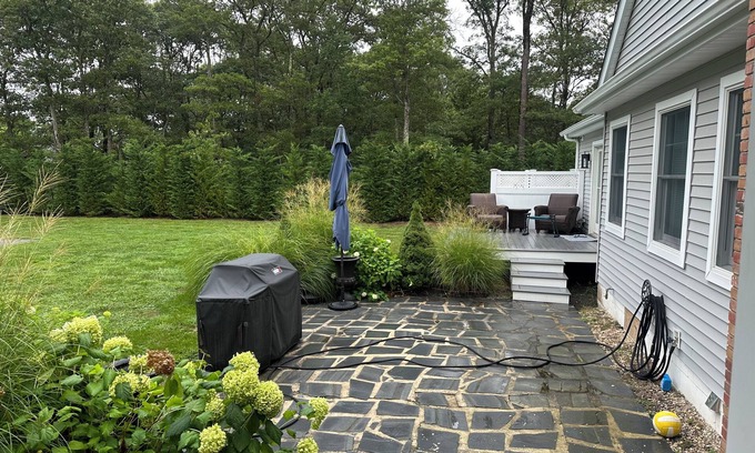 East Quogue House | 4-bedroom house in welcoming East Quogue with AC - Heated pool- Covered porch