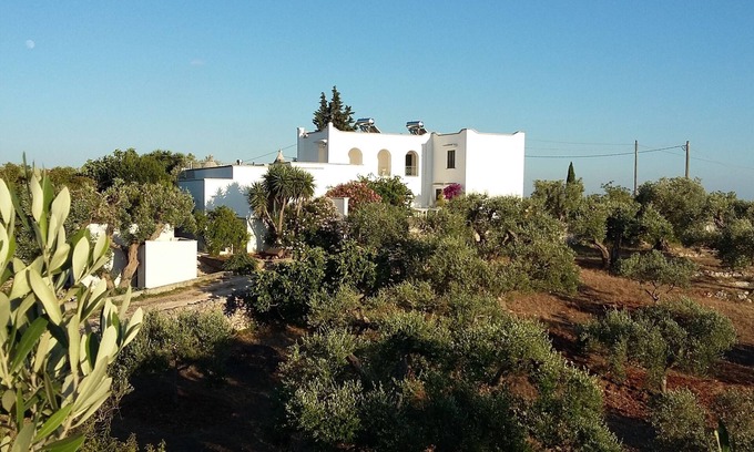 Cisternino Apartment | 4 person, 1st floor appt. Shared, wonderful 9 m. terrace, pool and tennis crt.