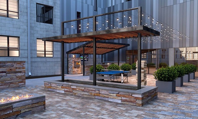 Downtown Louisville Apartment | 4th Street Suites - Deluxe King Bed Suite w/ Pool ❤ FREE PARKING