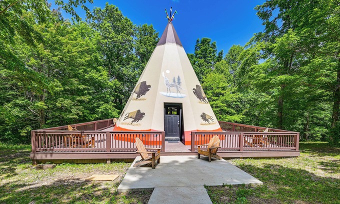 Mammoth Cave Apartment | 5 Mi to Mammoth Cave NP: Teepee Studio Escape