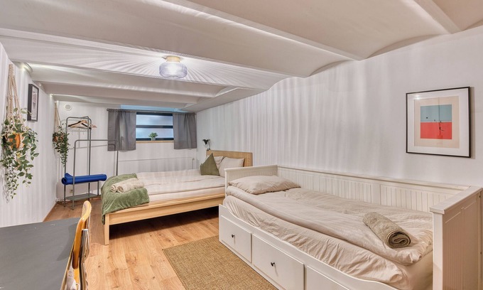 Brussels Apartment | 7)Economic 2bedroom basement apt near Mid iStation