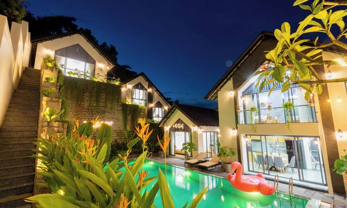 Vung Tau Villa | 800m2 mountain view villa, 300m walk to the Back Beach of VungTau city, VietNam.