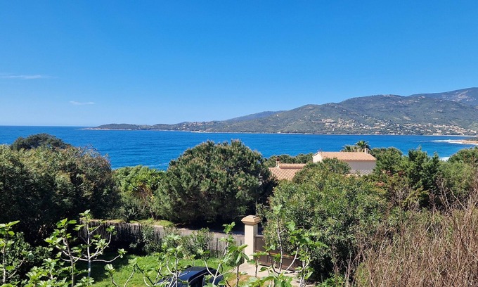Sagone Apartment | A change of scenery as you look out over the sea 300m from the beach