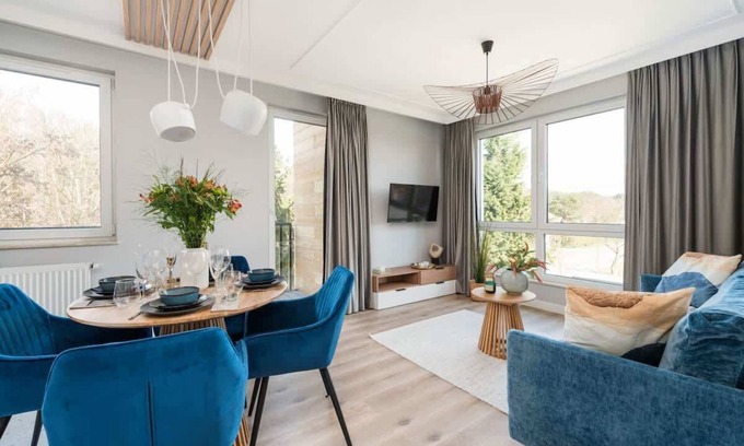Wyspa Sobieszewska Apartment | A unique apartment surrounded by greenery