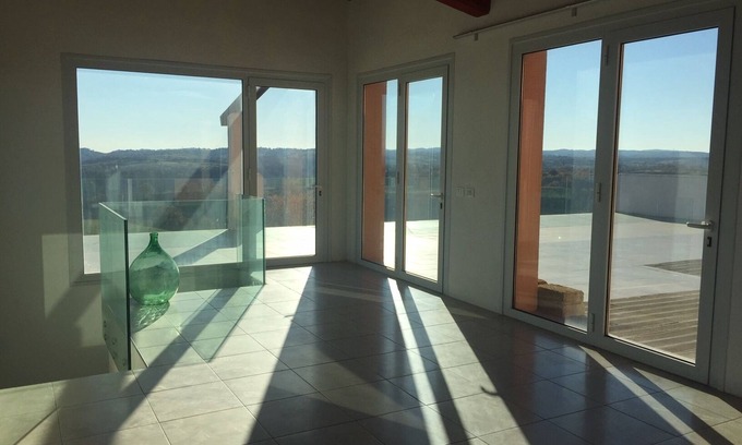 SantʼOreste House | A unique structure in a naturalistic park