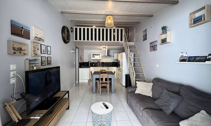 Saint-Hilaire-de-Riez Villa | Aber 2 Zimmer/Zwischengeschoss 4 Betten SAINT HILAIRE DE RIEZ