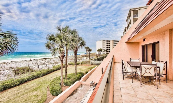 Holiday Isle House | Actually, on the Beach condo. Private Beach so Zen