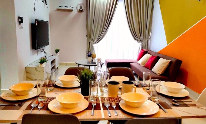 Kota Warisan Apartment | Alanis Residence 7 Pax @ Sepang KLIA Kota Warisan