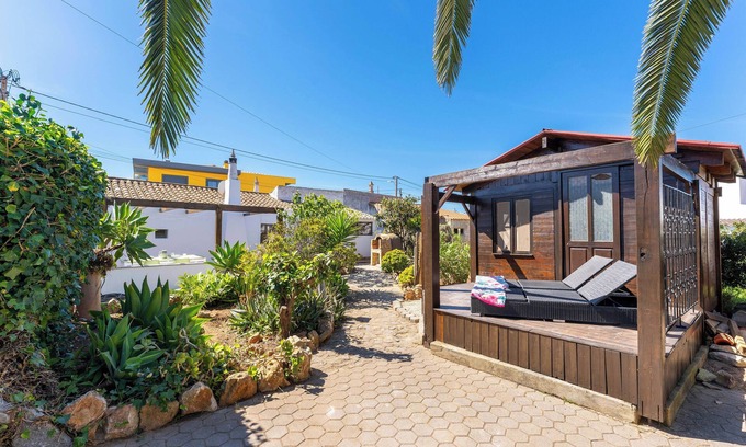 Sagres Cottage | Aloha House -17331 /AL- 5 mn to beach with garden barbecue parking and fireplac