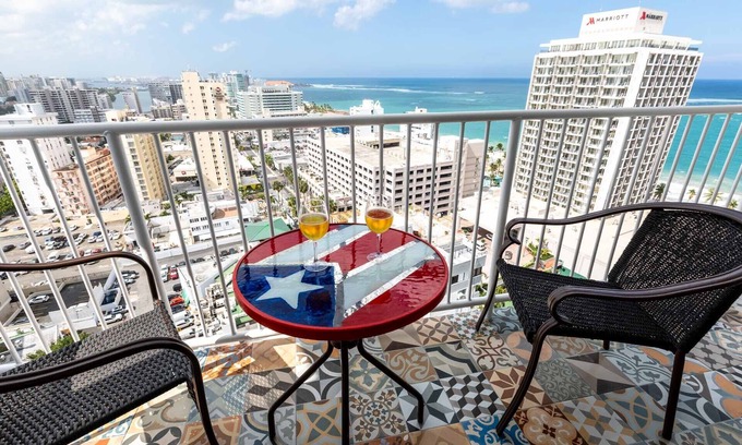 Condado Condo | AMEAZING OCEAN VIEW STUDIO, 22 ND FLOOR, BALCONY, Wi-Fi ACCESS, & PARKING