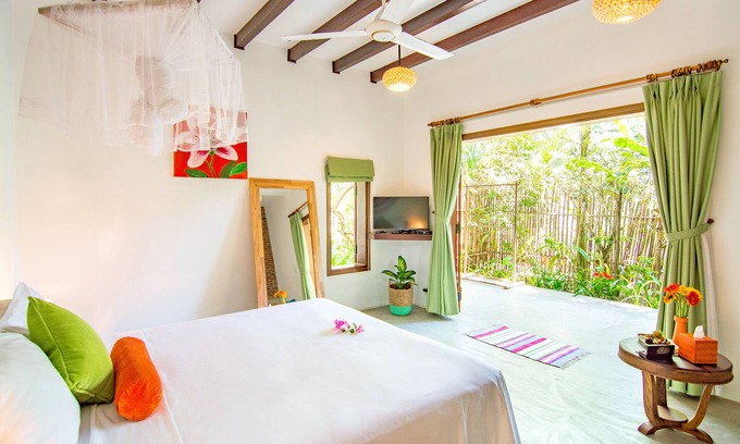 Cam An House | An Bang Flower House- 3BR- 1min walking to the beach
