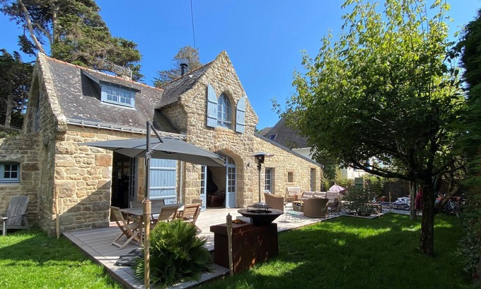 Carnac Ski Chalet | AOD UHEL 3* - Villa de Charme, Plage 20m - S24