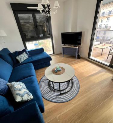 Grao de Gandia Apartment | Apartament Playa Gandia - nowy apartament z basenem, 350 m od plaży