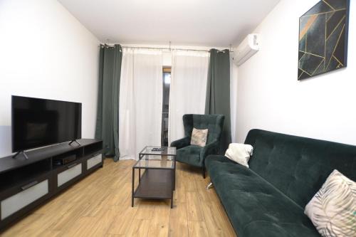 Gliwice Apartment | Apartament SZMARAGDOWY z garażem Centrum Gliwic