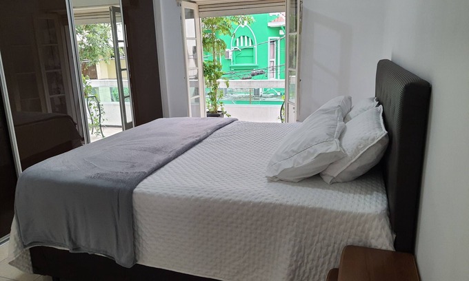 Gonzaga Apartment | Apartamento 3 quartos em Santos, fabuloso e com ar-condicionado, estacionamento