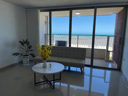 Riohacha Apartment | Apartamento balcón con vista al mar para vacaciones o trabajo, comodo y seguro