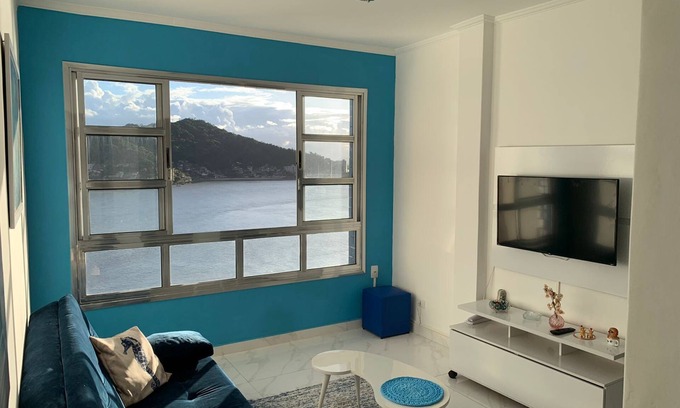 Sao Vicente Apartment | Apartamento Beira Mar com Linda Vista