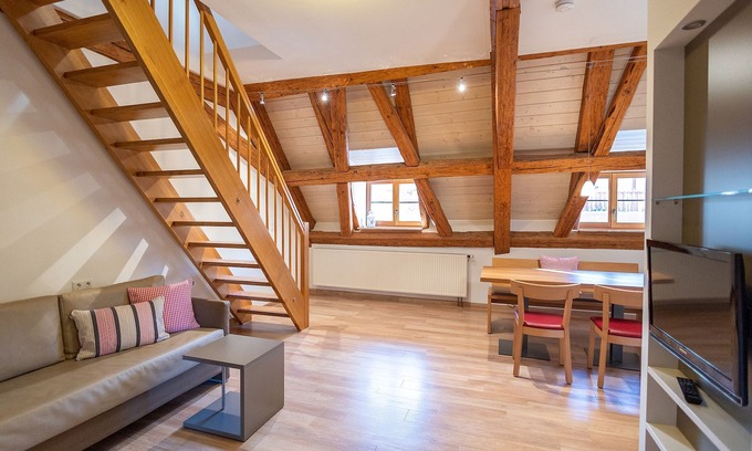 Immenstaad am Bodensee Apartment | Apartment No. 10, 56qm, 1 Schlafzimmer, 1 Wohn-/Schlafraum, max. 4 Personen