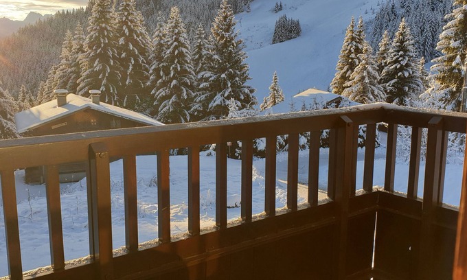 Taninges Apartment | Apartment 1 π at the foot of the slopes - 4/6 people