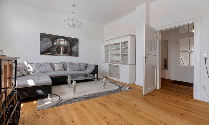 Bad Salzuflen Apartment | Apartment 'Am Herforder Tor Für' with Private Garden, Balcony and Wi-Fi