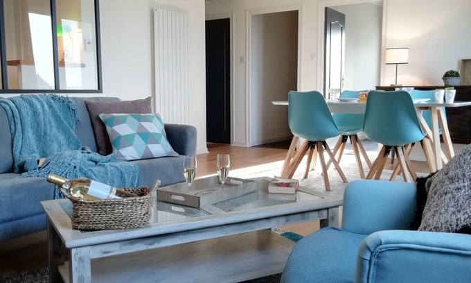 Concarneau Apartment | Apartment beautiful sea view beaches and center on foot
