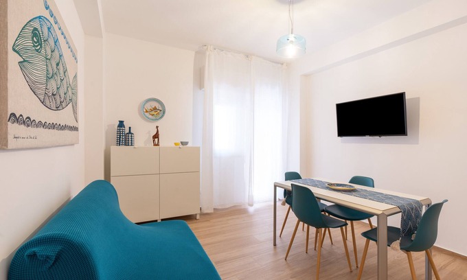 Trapani Apartment | Apartment 'Capitan Trinchetto Risacca' with Balcony and Wi-Fi