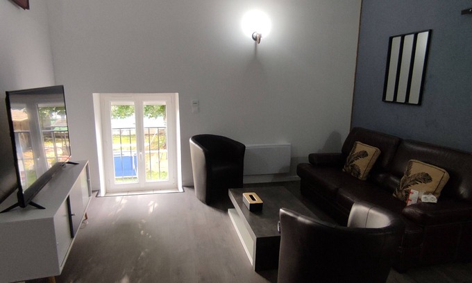 Roussillon-en-Isere Apartment | Apartment "Chez Nono Et Vero" with Mountain View, Private Terrace and Wi-Fi