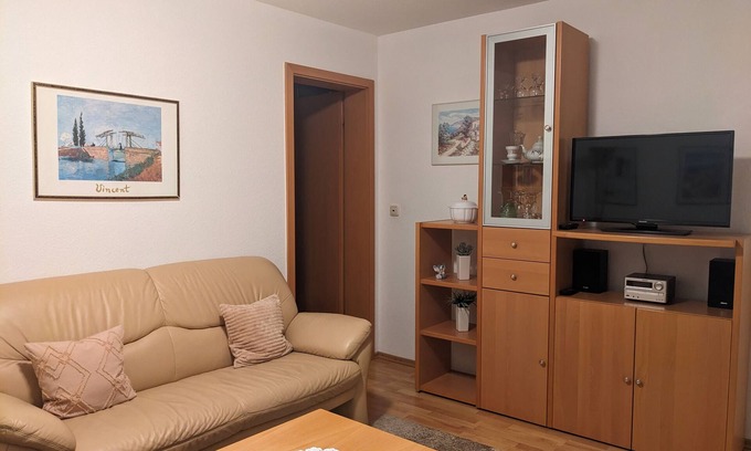 Bad Soden-Salmuenster Apartment | Apartment 'Karolina 1' with Mountain View, Shared Terrace and Wi-Fi