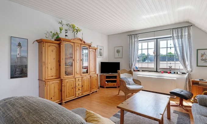 Friedrichskoog-Spitze Apartment | Apartment 'Watt' with Balcony