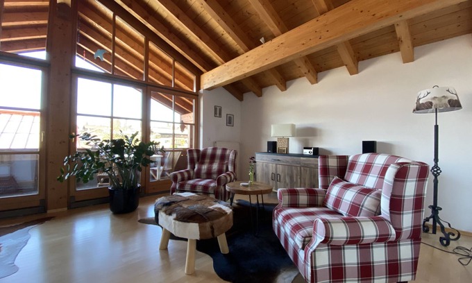 Reit im Winkl Apartment | Apartment Edelweiss 130sqm with balcony, 2 separate bedrooms