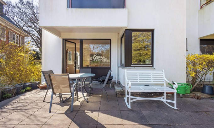 Alt-Travemunde/Ronnau Apartment | Apartment 'Fallreep' with Private Terrace, Private Garden and Wi-Fi
