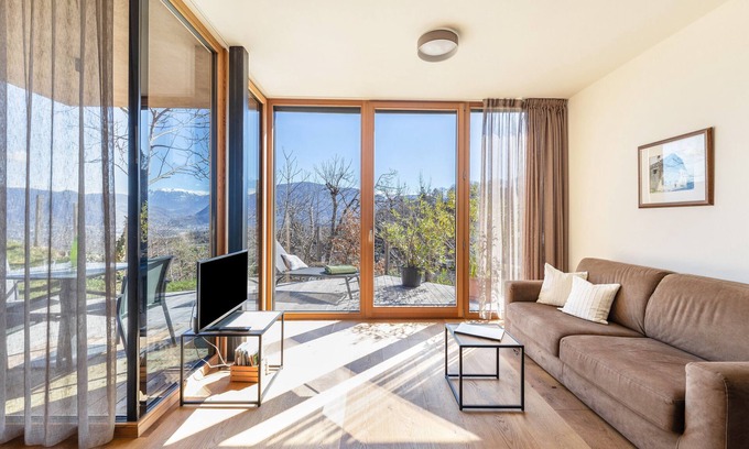 St. Pauls Apartment | Apartment 'Firmelein Erdgeschoss' with Mountain View, Private Terrace and Wi-Fi