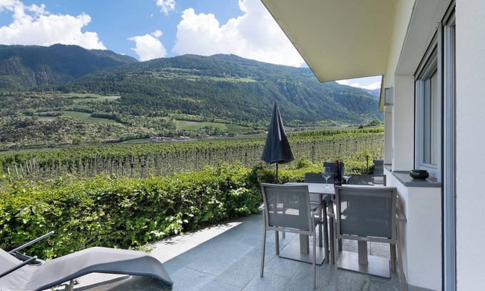 Castelbello-Ciardes Apartment | Apartment 'Gala' with Mountain View, Private Terrace and Wi-Fi