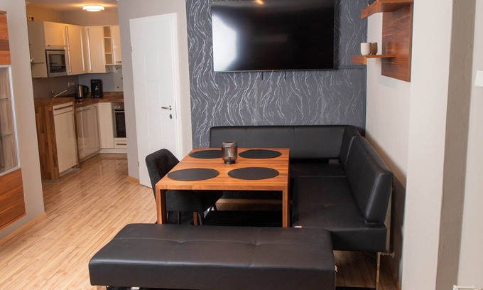 Glatzham Apartment | Apartment 'Herta' with Mountain View, Private Terrace and Wi-Fi