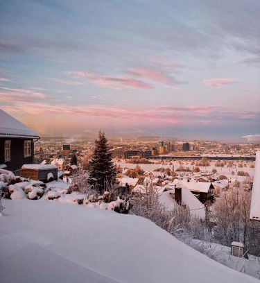 Skedsmo Municipality Apartment | Apartment in Lillestrøm with free parking and great view, sleep 3 people