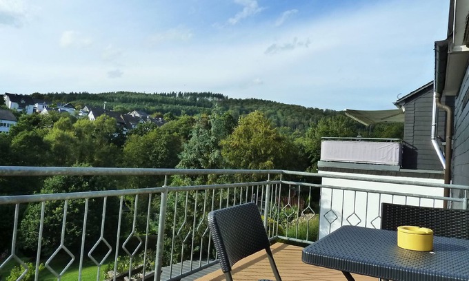 Bad Fredeburg Apartment | Apartment 'Klose' with Private Terrace, Balcony and Wi-Fi