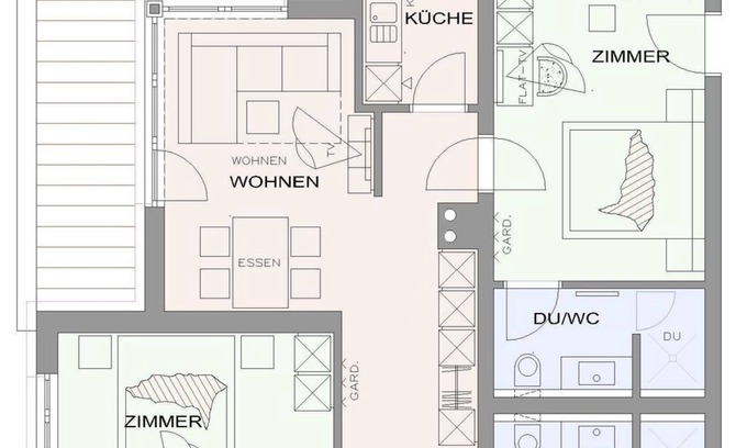Stuhlfelden House | Apartment/living room 2 bedrooms/bath, WC - Schweizerhaus, Hotel-Gasthof