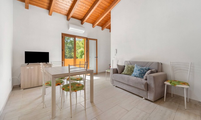 Teulada Apartment | Apartment 'Maria Rosa' with Private Terrace, Wi-Fi and Air Conditioning