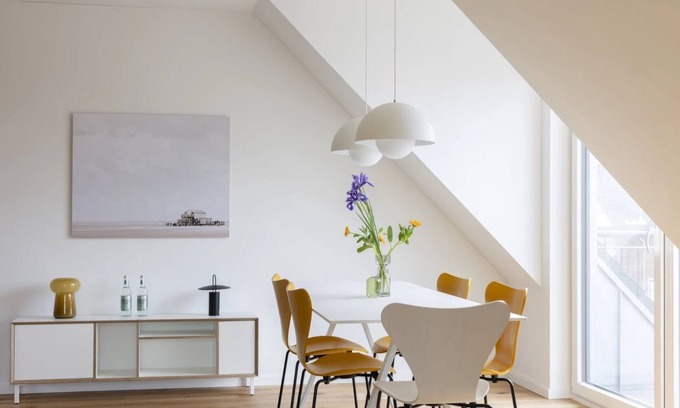 Bad St. Peter-Ording Apartment | Apartment 'Strand' with Balcony and Wi-Fi