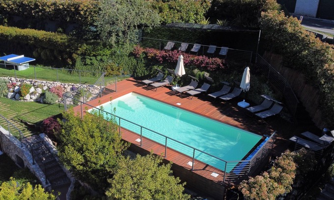 Malcesine Apartment | Apartment with garden, heated pool, Wifi, indoor parking